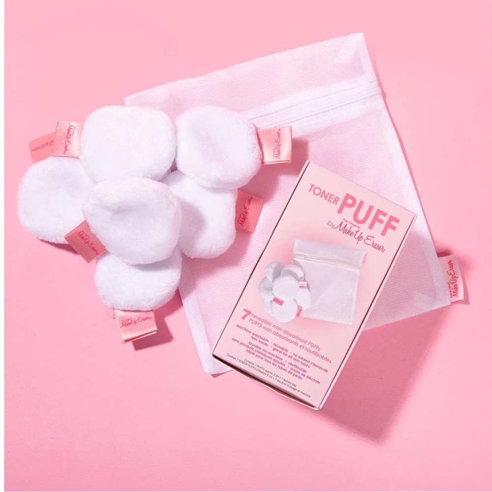 ♻️⚡️🚚 MOVING SALE! ☁️ NWOT The Original MakeUp Eraser Cloud PUFFs 7pc Set